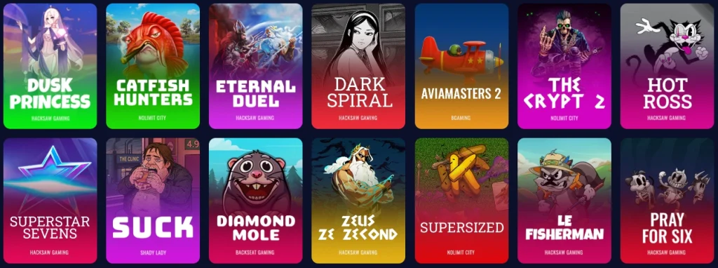Voorbeeld van een affiliate-landingspagina voor B7 Casino