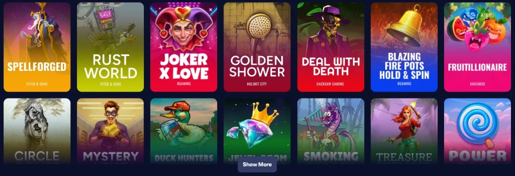 Voorbeeld van een affiliate-landingspagina voor B7 Casino